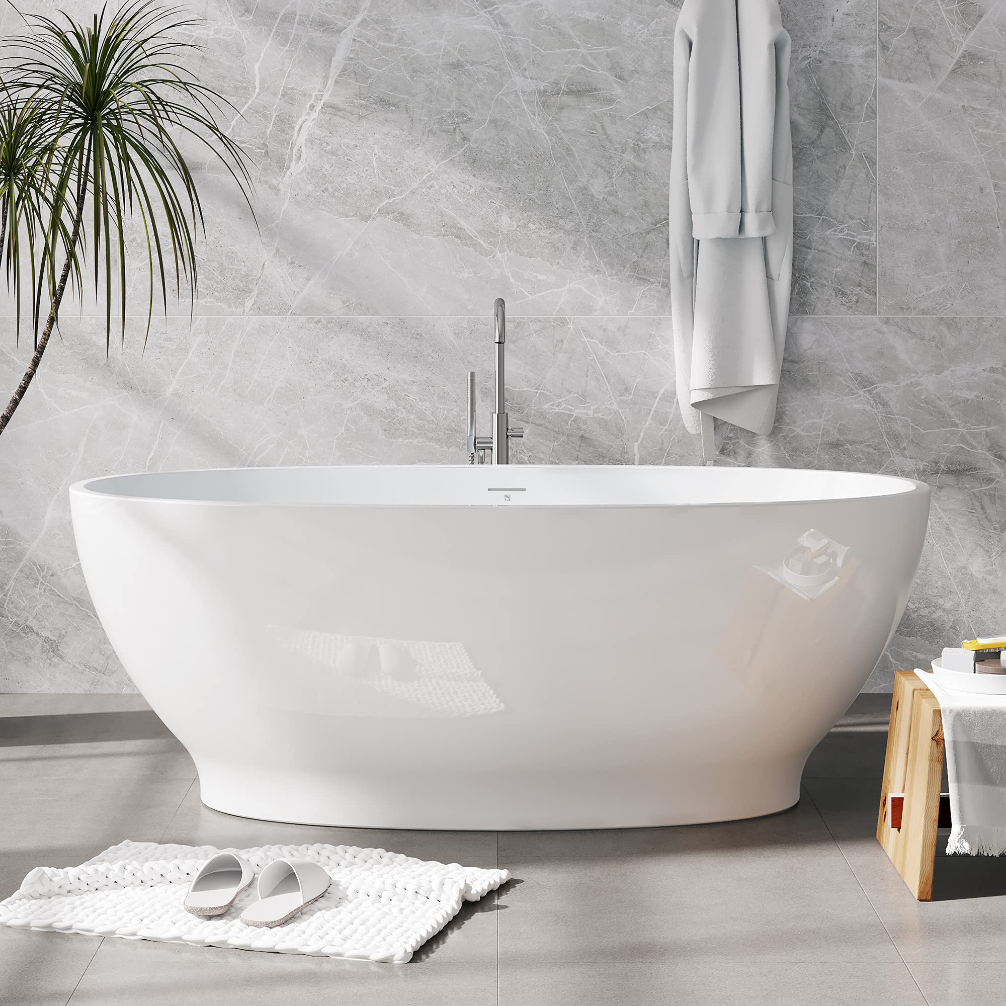 Independent Modern Japanese Classical Bath - Evora